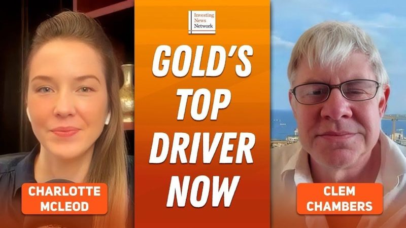 <strong>Clem Chambers, CEO  of aNewFN.com, shares his outlook for gold and silver.</strong>
He also shares his thoughts on the broader US economy. 
‘We’re in an elevated inflationary situation, QE is coming, interest rates are coming down, the dollar’s going to fall hard and precious metals are going to go up,’ Chambers emphasized.
<strong>Securities Disclosure: I, Charlotte McLeod, hold no direct investment interest in any company mentioned in this article.</strong>
This post appeared first on investingnews.com Clem Chambers: Gold’s Top Driver Now, Silver’s Coming Boom Phase